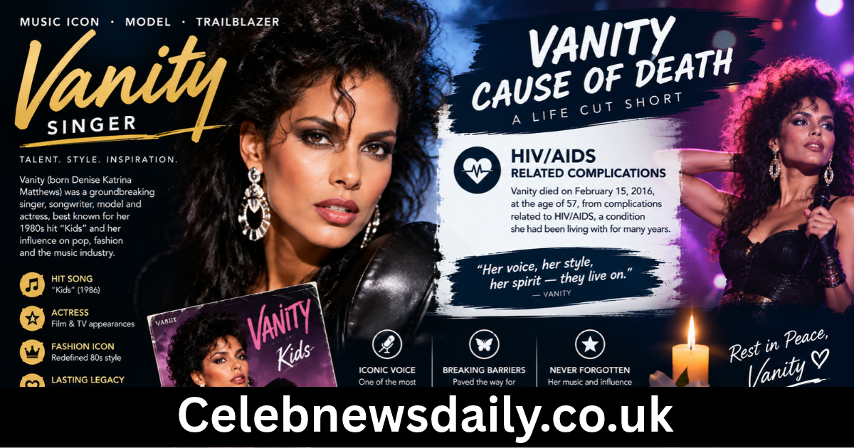 vanity singer cause of death