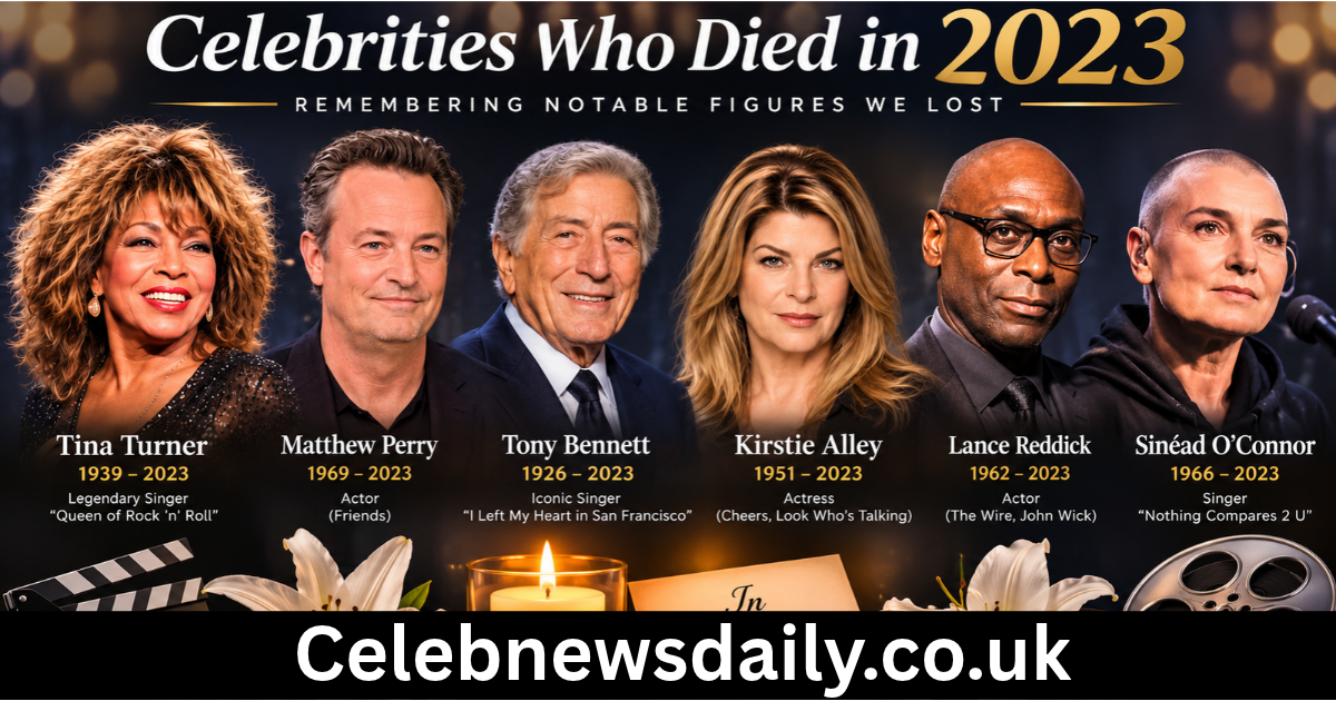celebrities who died in 2023