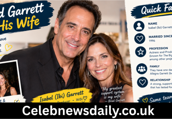 brad garrett wife