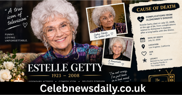 estelle getty cause of death